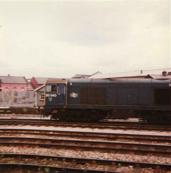 20040 in BR Blue at Derby