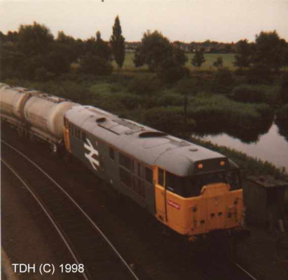 31 going into Whitemoor Yard (March, Cambs)