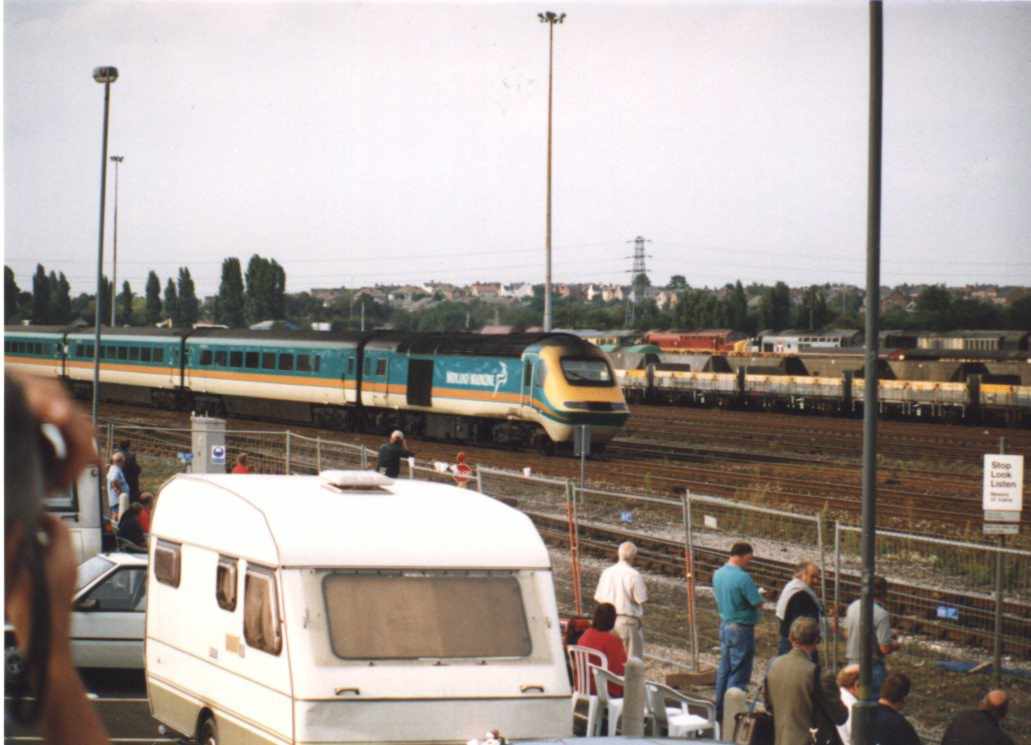 Class 43 in Midland Mainline Livery at Toton.