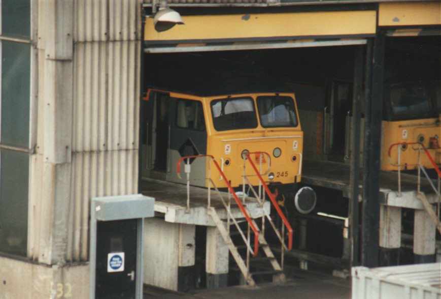 47245 in Triple Grey Rail Freight at the now Closed Tinsley.