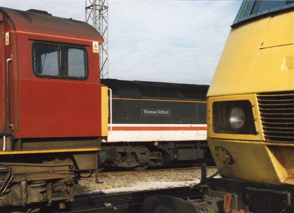 47825 in Intercity Livery at Toton