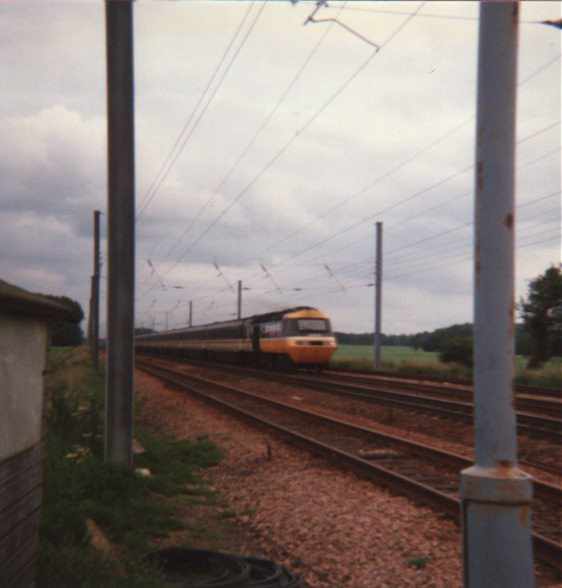 HST Approaching Greatford Crossing, ECML.