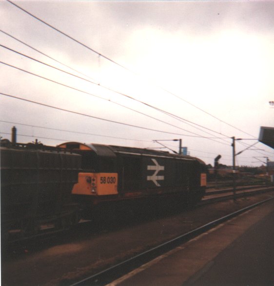 58030 in Old Railfrieght at PBoro.
