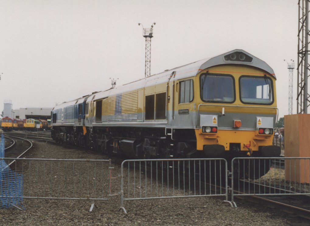 59101 & 59001 at Toton.