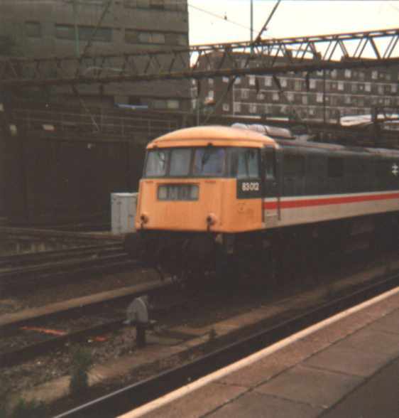 83012 in Intercity Livery at Euston