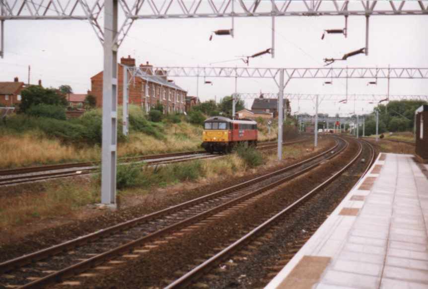 864xx in Rail Express Systems Livery at Norton Bridge.