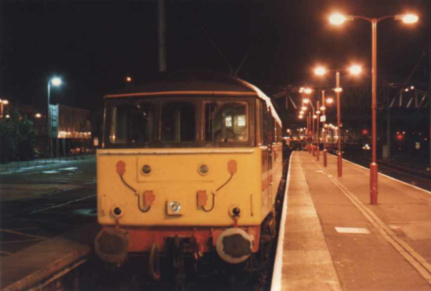 86 in Intercity Livery at PBoro.