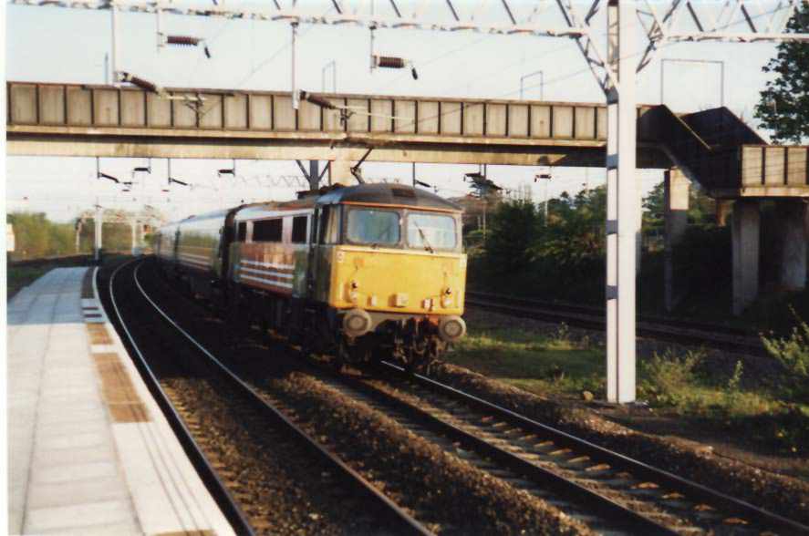 Class 87 at Norton Bridge