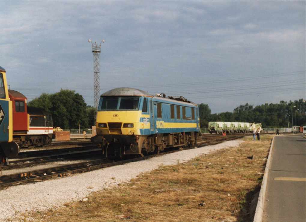 90028 in Benelux ? Livery at Toton.