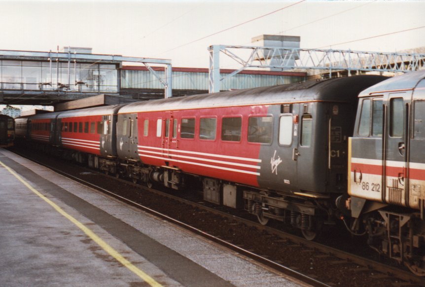 Mk2 in Virgin Livery at Stafford.