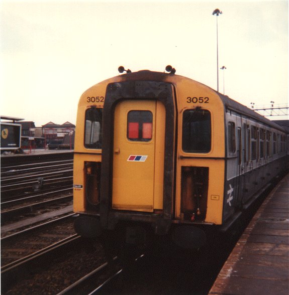 EMU 3052  at Clapham Junction.
