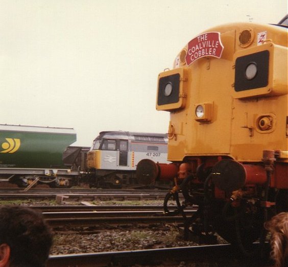 37350 & 47207 at Coalville.