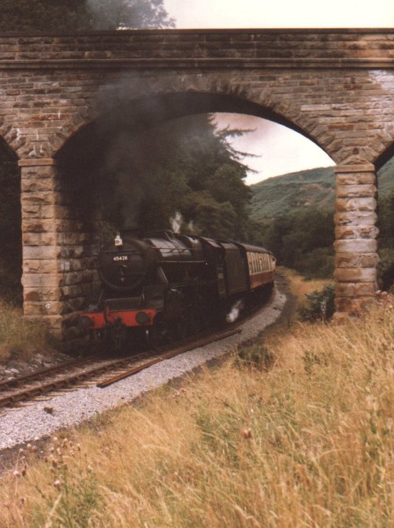 45428 at Darnholm on the North Yorkshire Moors Railway.