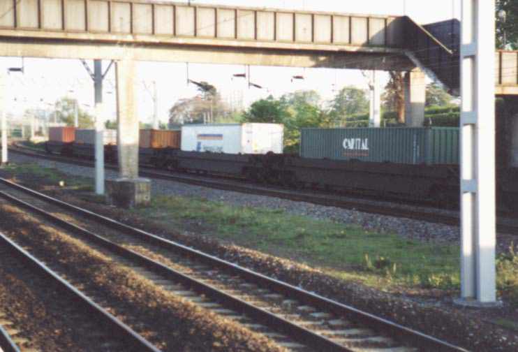 New Container Wagons are Norton Bridge